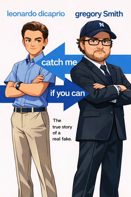Illustrated Catch Me If You Can artwork