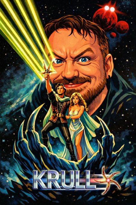 Illustrated Krull artwork