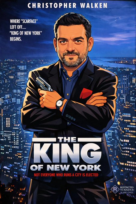 Illustrated The King of New York artwork